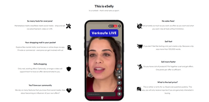 eSelly.app: Dein Video-Marktplatz für Kaufen und Verkaufen – Live-Shopping und Flowmarkt