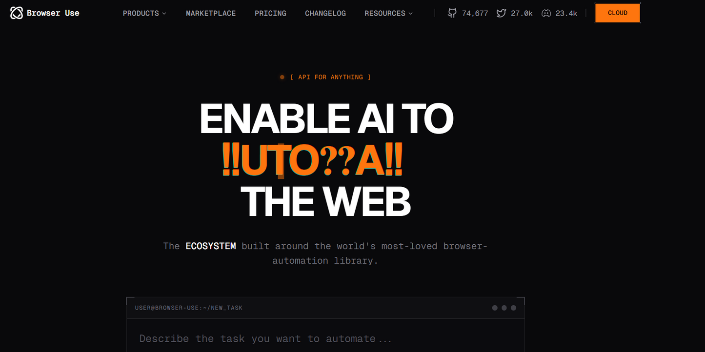 Browser Use – offene Plattform zur KI-Browser-Automatisierung 🛠️🪴