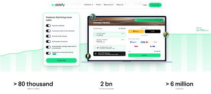 💰 ablefy — DSGVO-Verkaufsplattform für Online-Kurse und digitale Produkte