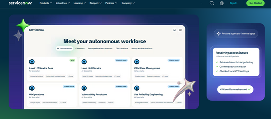 ⚙️ ServiceNow — Enterprise-Cloud-Plattform für digitalen Kundenservice