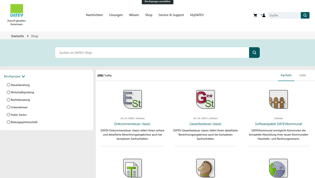 DATEV: Software für Steuerberater und Unternehmen | Buchhaltung, Lohn und Steuern digitalisieren