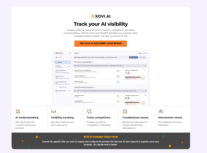 Xovi: Das umfassende SEO Tool für den deutschsprachigen Markt