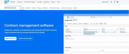 SAP Ariba Contracts: Enterprise-CLM in der SAP Spend-Management-Suite