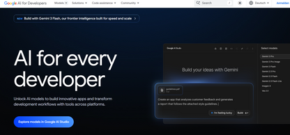Google Gemini TTS — KI-Sprachsynthese von Google