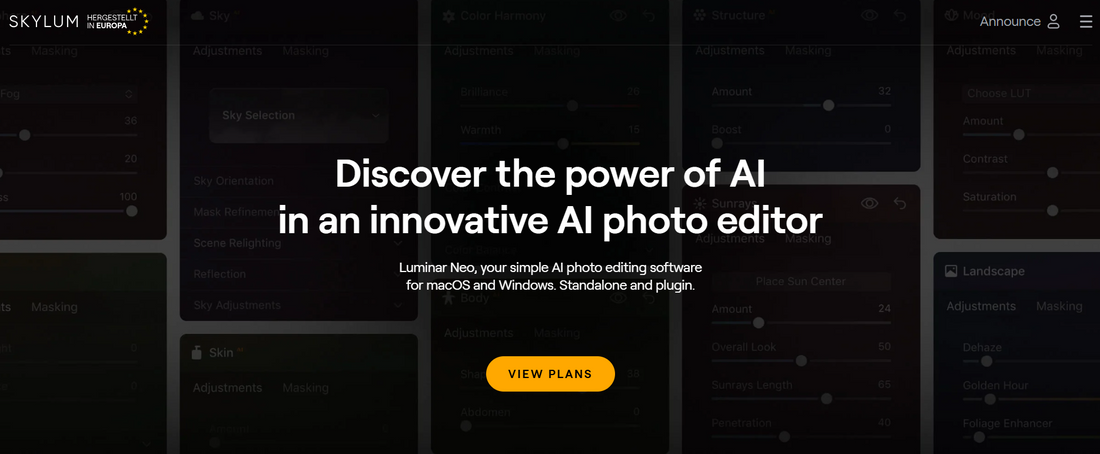 Skylum: Revolutionäre AI-Fotoeditoren für beeindruckende Bilder