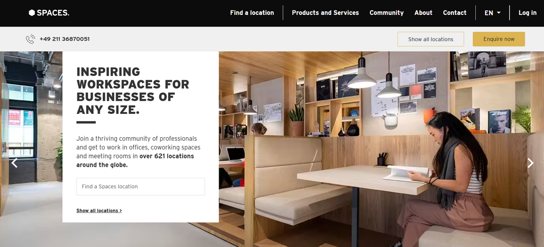 Spaces - Inspirierende Arbeitsplätze für innovative Unternehmen