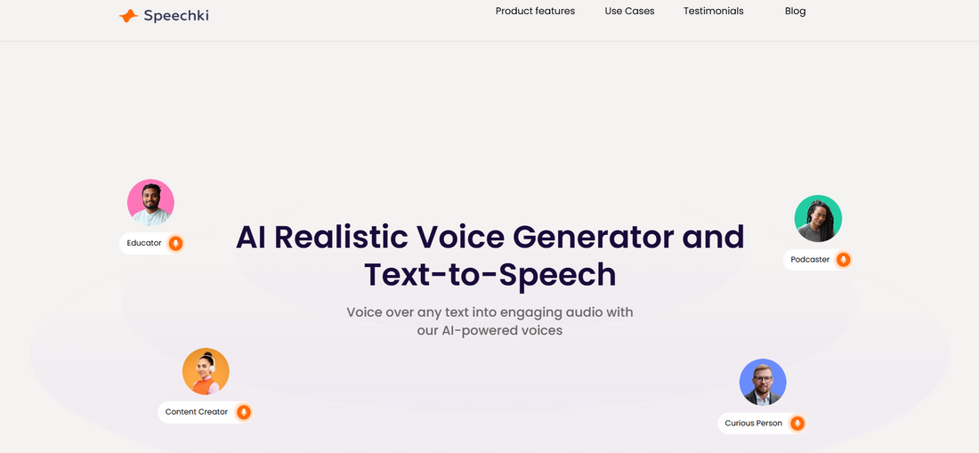 Speechki: KI Realistischer Voice Generator & Text-to-Speech Lösung