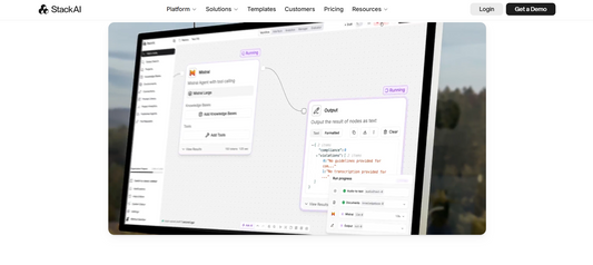 🤖 StackAI: Enterprise KI-Agenten visuell und ohne Code erstellen