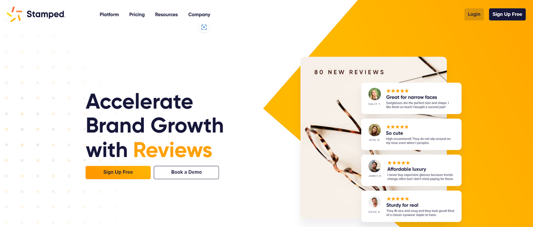 Stamped.io: Kundenbewertungen, Loyalty & mehr für E-Commerce Wachstum