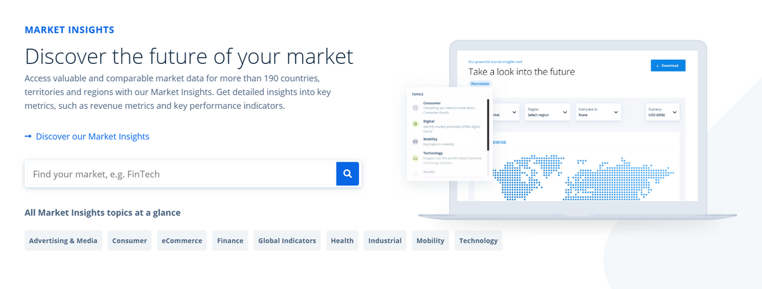 Statista: Ihr Portal für Marktdaten, Statistiken und Business Intelligence
