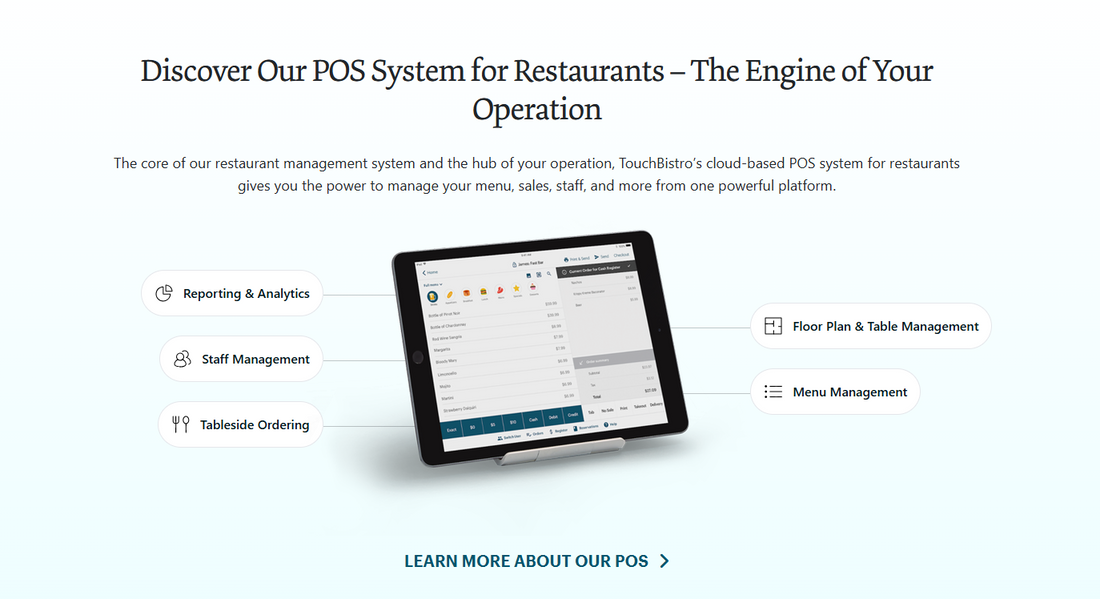 TouchBistro: Das führende iPad Kassensystem für Restaurants & Gastronomie