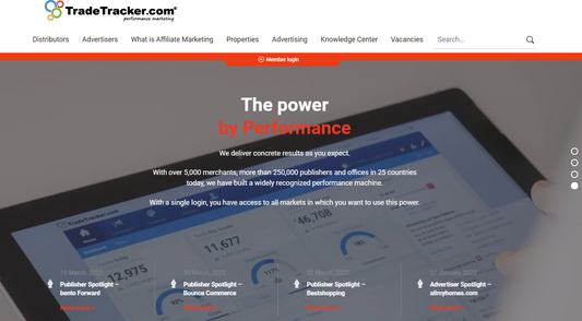 TradeTracker: Das leistungsstarke Affiliate Marketing Netzwerk für Ihren Erfolg