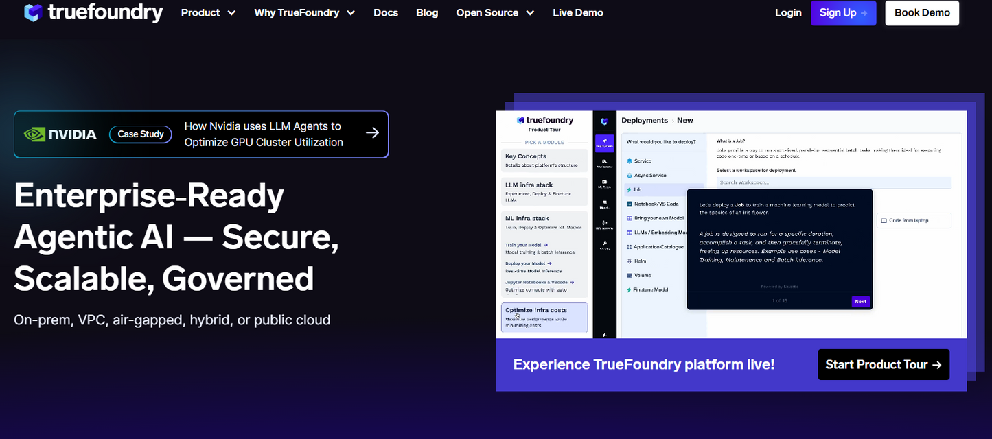 TrueFoundry: Die Enterprise MLOps Plattform für GenAI und Modelle 🛠️