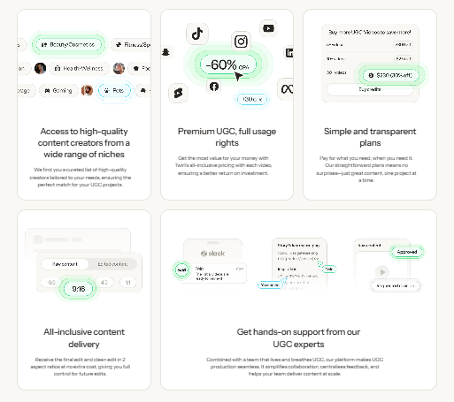 🇺🇸 ✨ Twirl — Kuratierte Beauty-UGC mit Creative-Strategy-Support und 8K Creators