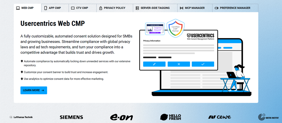 🛡️ Usercentrics — Marktführende Consent Management Platform