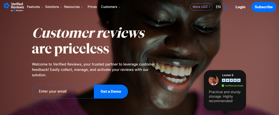 Verified Reviews: Sammeln Sie authentische Kundenbewertungen und bauen Sie Vertrauen auf