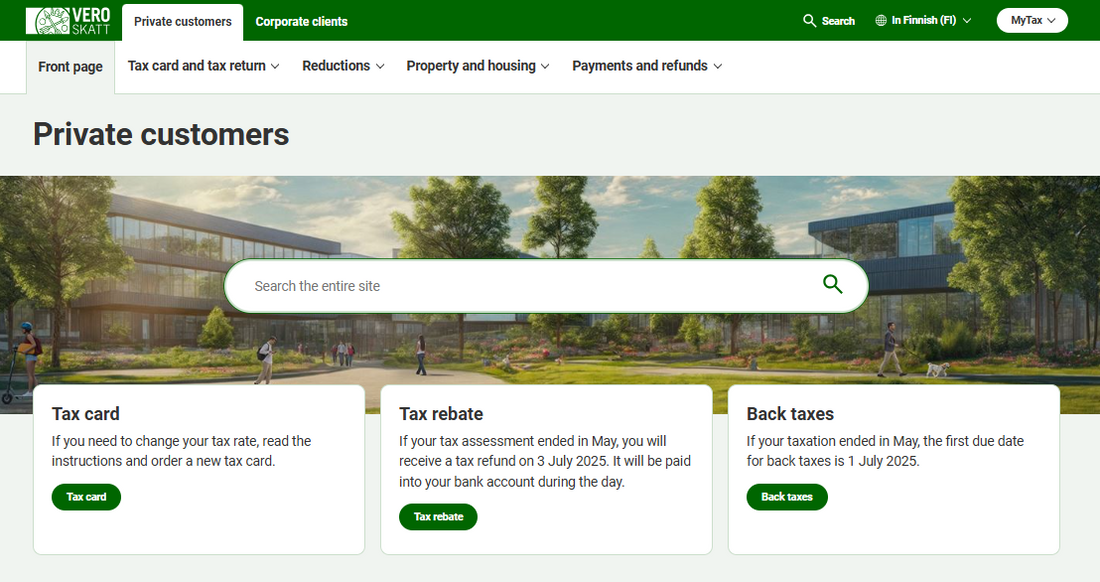 Vero.fi Henkilöasiakkaat: Ihre zentrale Anlaufstelle für Steuern in Finnland 🇫🇮💼🏡