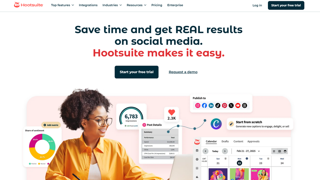 Visual of SEO performance tracking