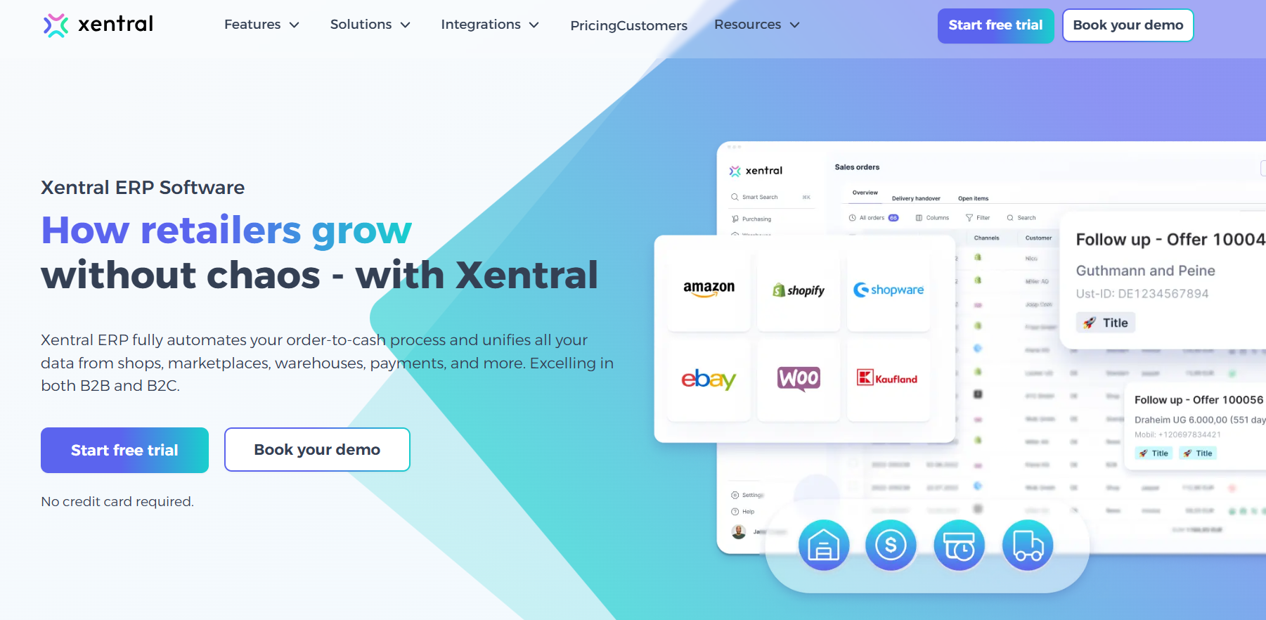 Xentral ERP Software 