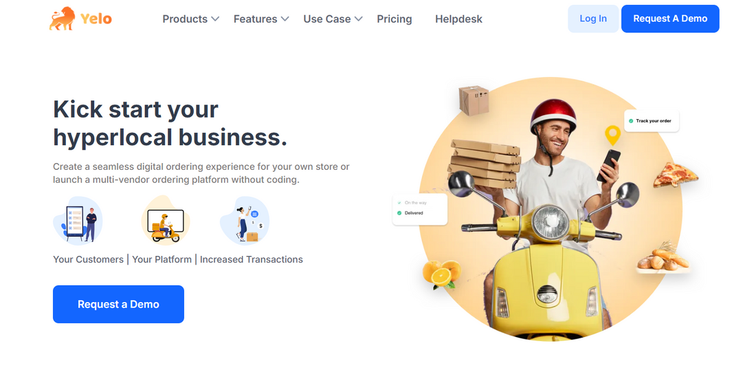 Yelo: Starten Sie Ihr lokales Online-Geschäft & Multi-Vendor-Marktplatz 🛒📍