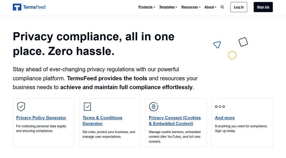 ermsFeed: Generatoren für Datenschutzrichtlinien, AGB & Cookie-Einwilligung – Rechtliche Dokumente einfach erstellt