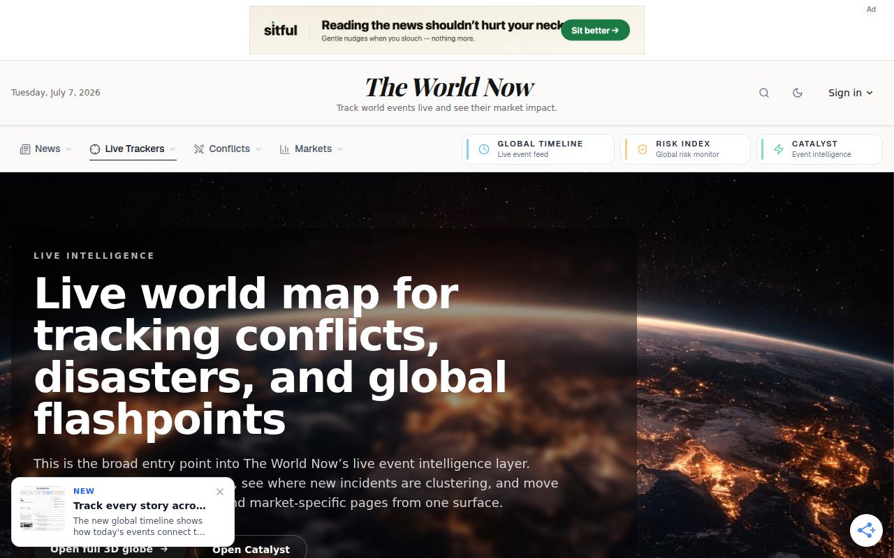 Live — Offizielle Website (Test)