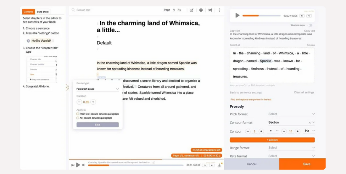 Social media video auto-edited by AI app